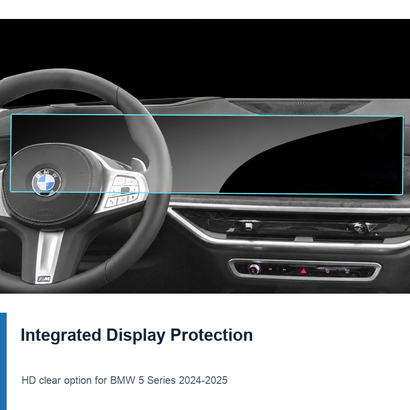 BMW 5 Series integrated display glass product reference